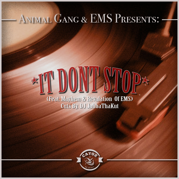 Cayoz x EMS - It Don't Stop artwork